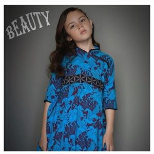 Redfish kids - Elegant kimono Pegasus Kimono dress - size 6